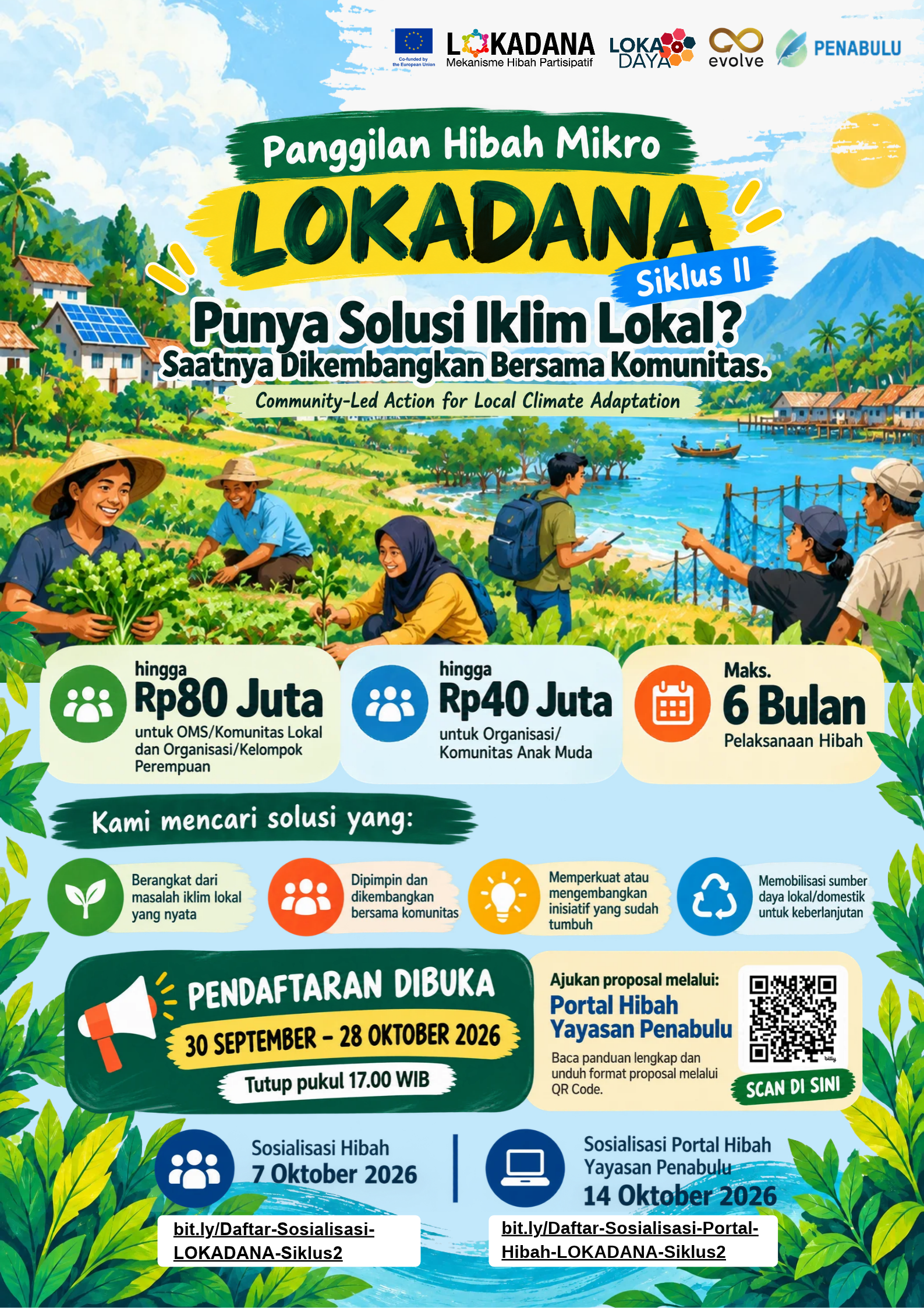 Poster Panggilan Hibah Lokadana Siklus II