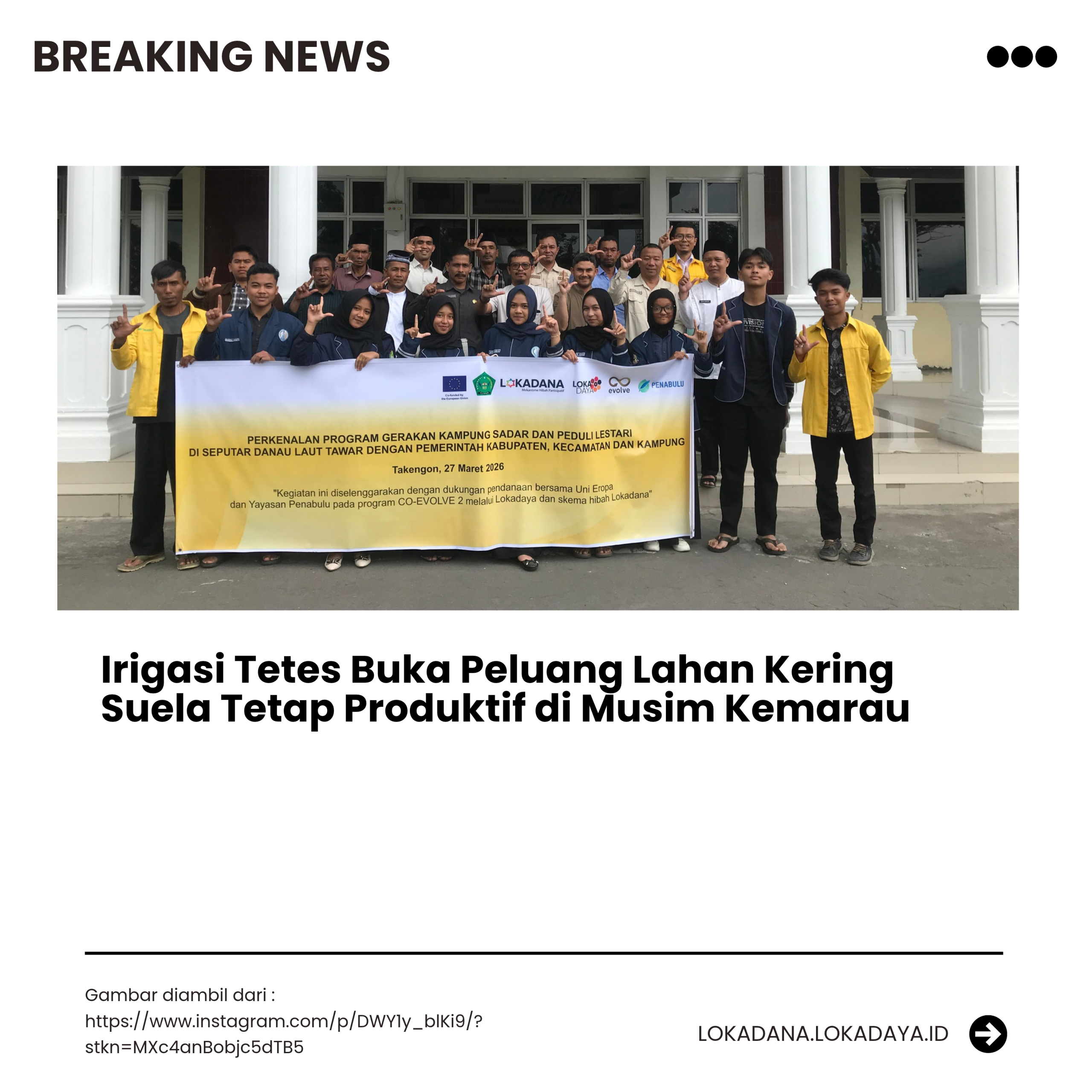 Cover Lokadana - Jejak Perubahan (1080 x 1080 piksel)-2